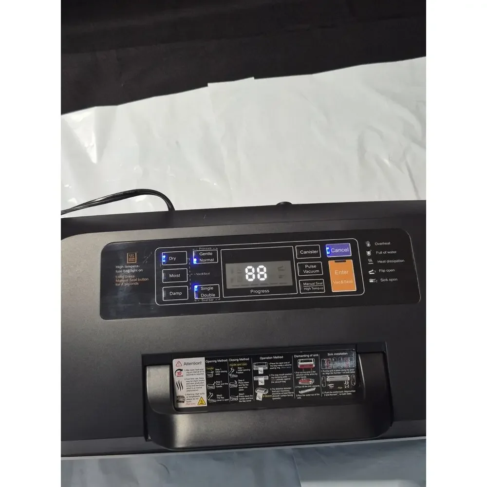 Low Noise Vacuum Sealer Food Saver Machine ,Full Automatic Clean And Ready